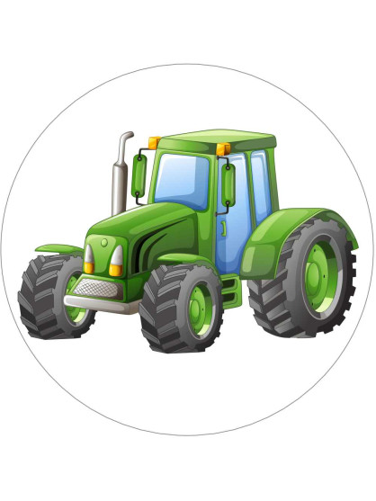 Obrázek na jedlém papíře - Traktor