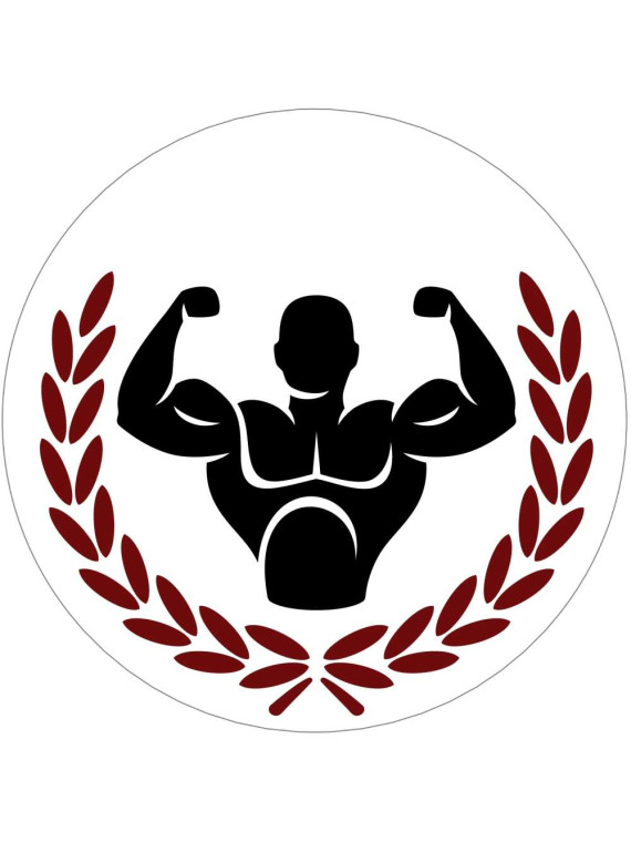 Obrázek na jedlém papíře - Gym vítěz - kruh