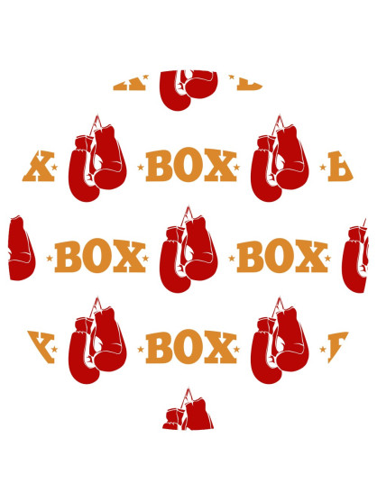 Obrázek na jedlém papíře - Boxovací rukavice - kruh