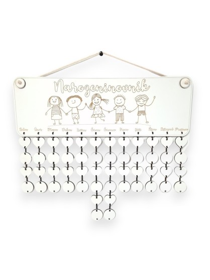 Kreativní rodinný kalendář...