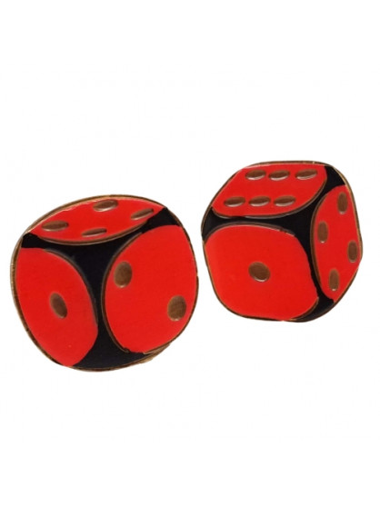 Náušnice Hrací kostky