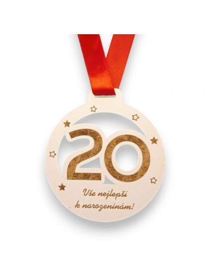 Jubilejní medaile 20 XL