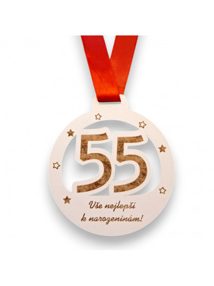 Jubilejní medaile 55 XL