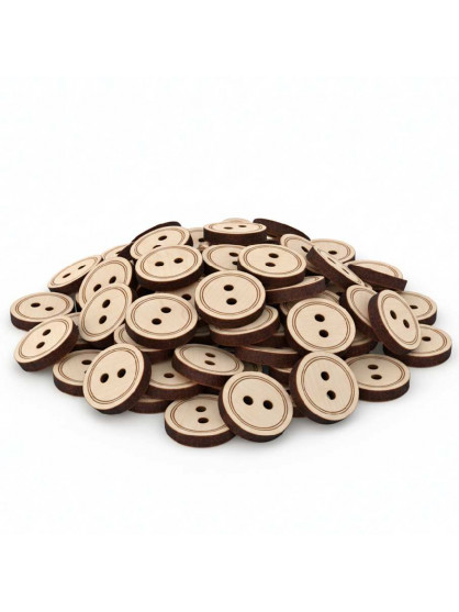 Knoflíky na desce 100ks