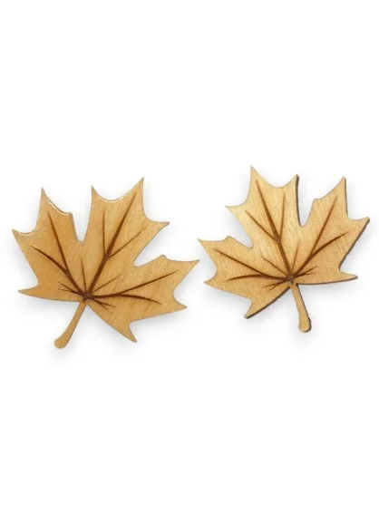 Náušnice list Javor