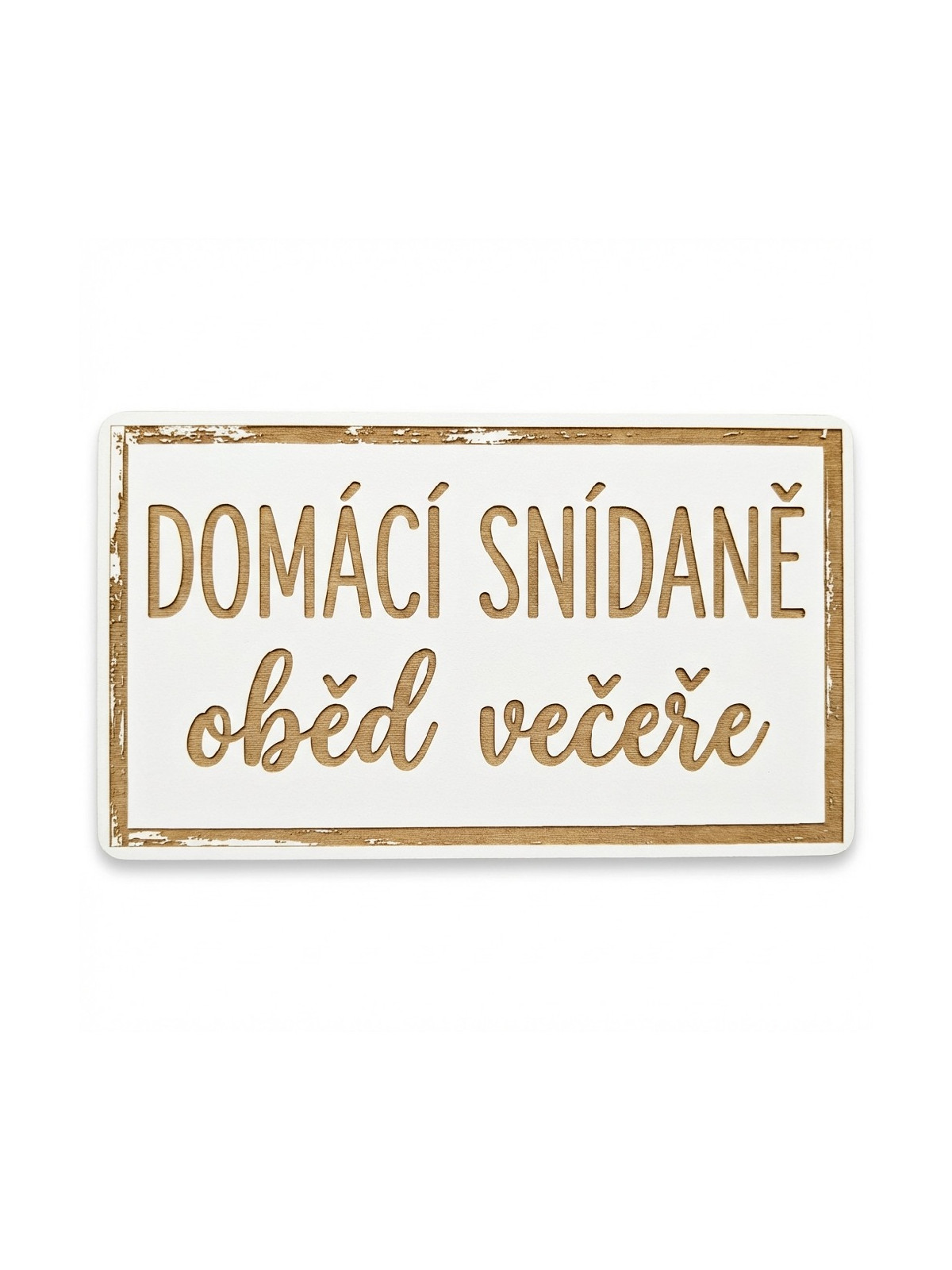 Domácí snídaně 20x11cm