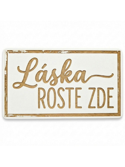 Láska roste zde