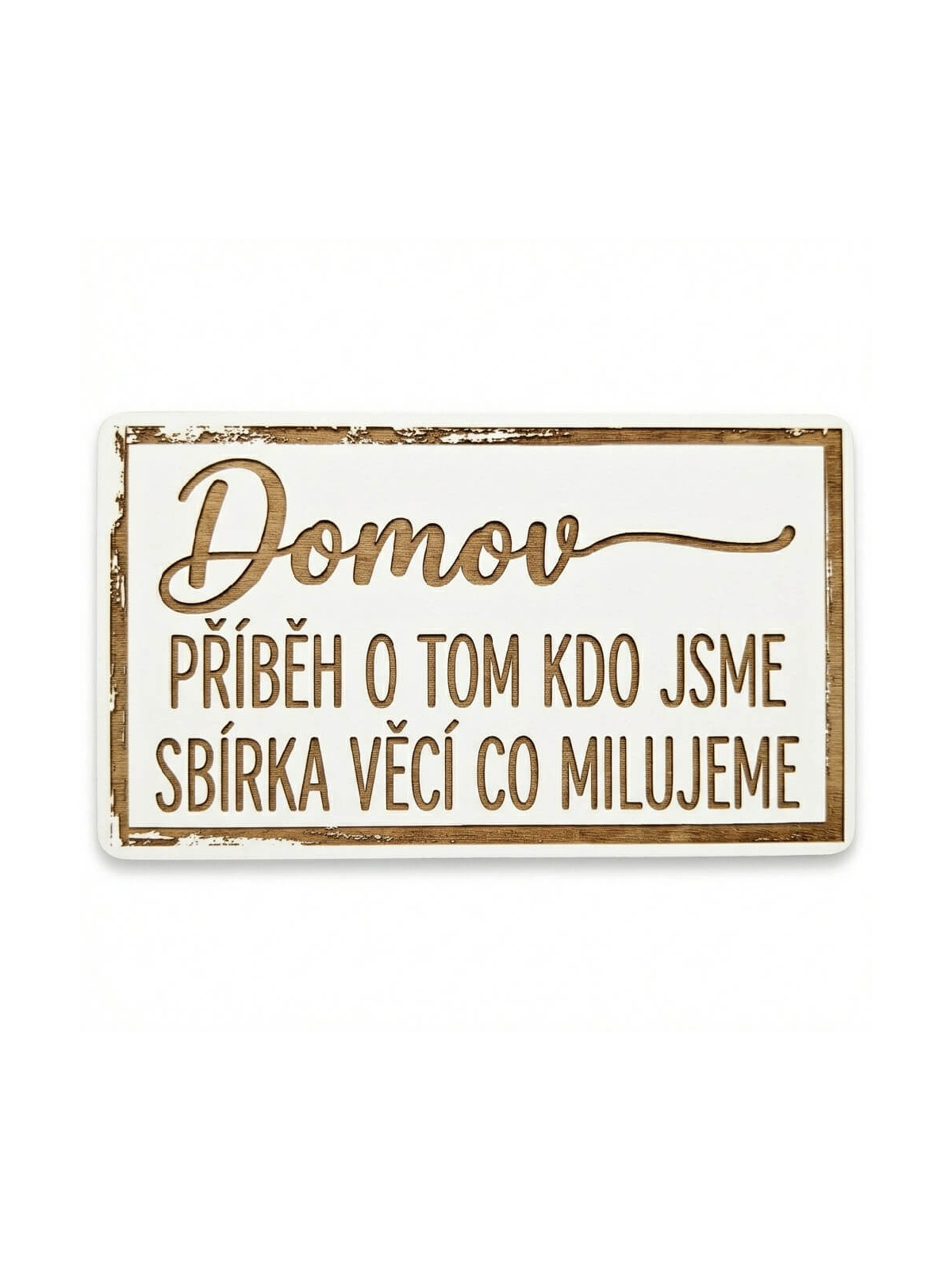 Příběh o domovu 20x11 cm
