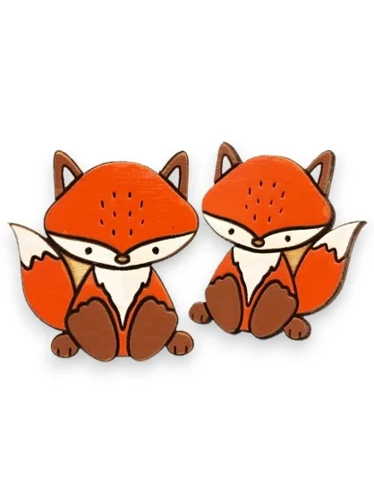 Náušnice Lišák Bob