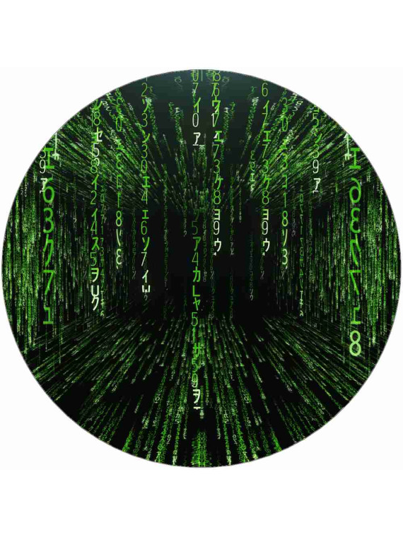 Obrázek na jedlém papíře - Matrix - kruh
