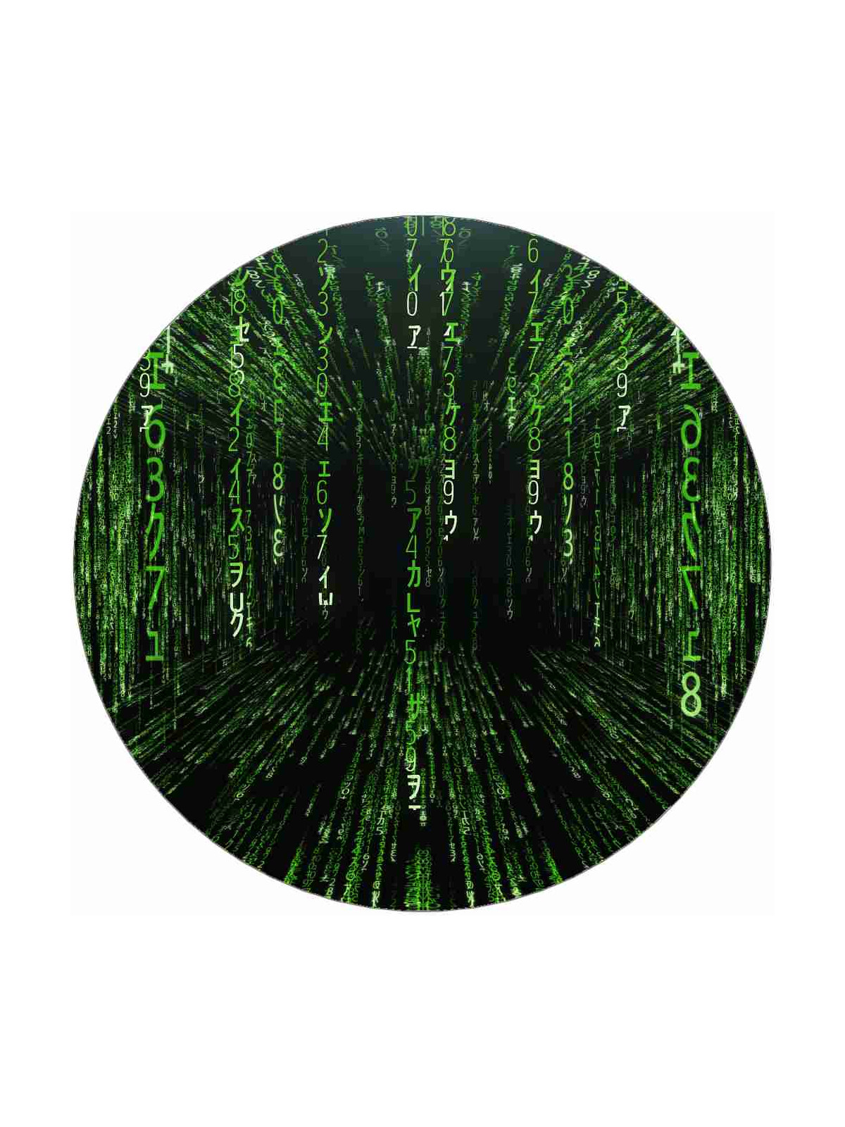 Obrázek na jedlém papíře - Matrix - kruh