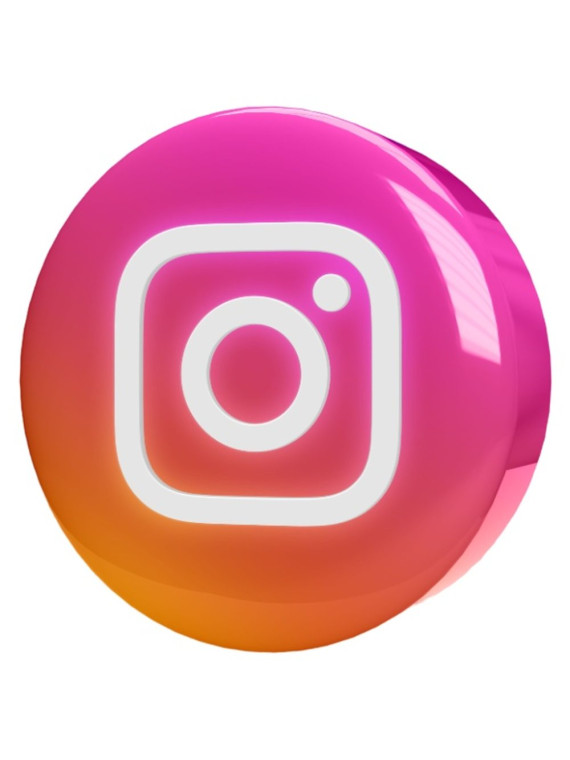 Obrázek na jedlém papíře - Instagram - kruh
