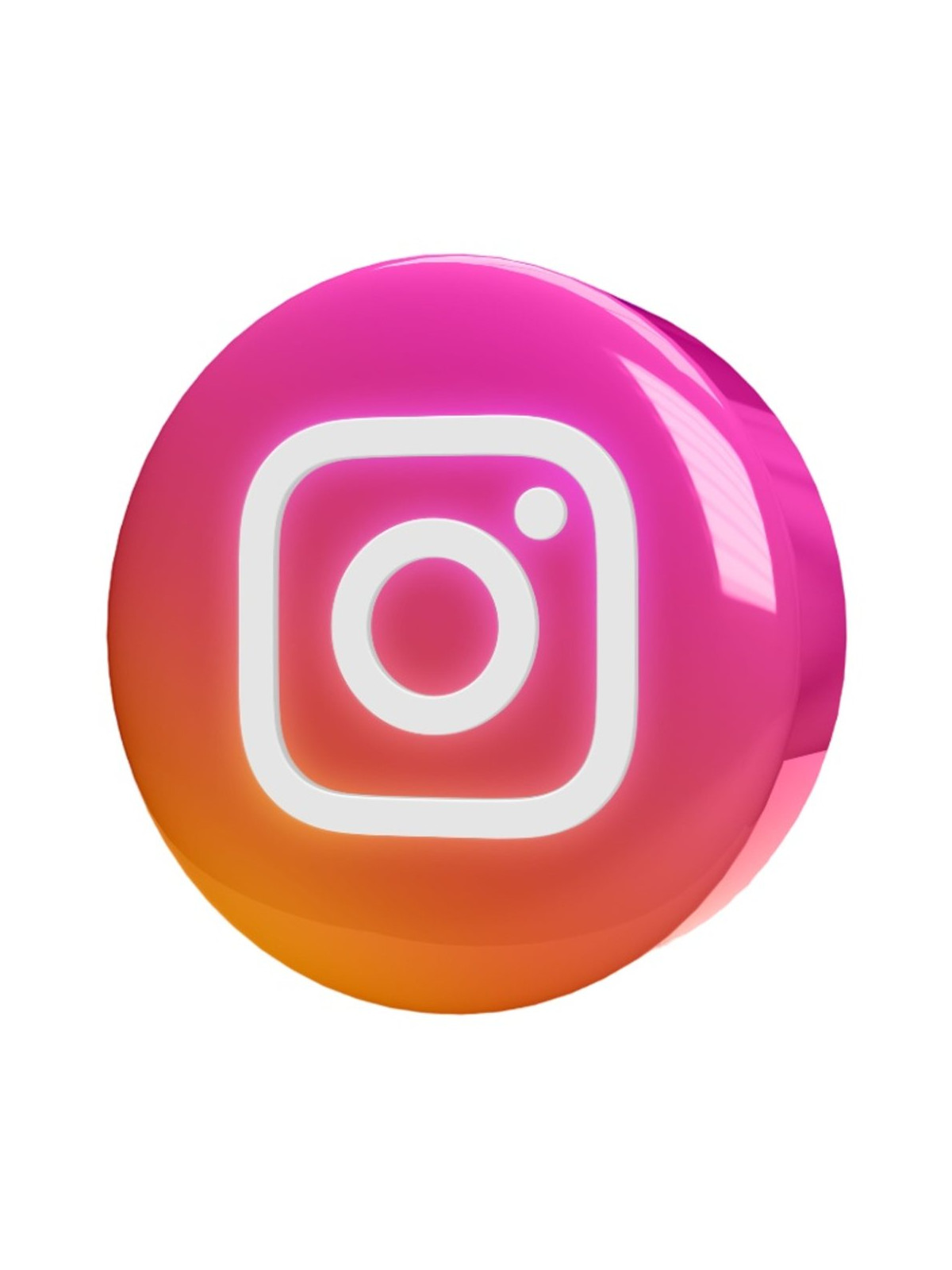Obrázek na jedlém papíře - Instagram - kruh