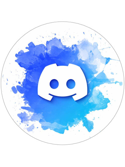 Obrázek na jedlém papíře - Discord - kruh