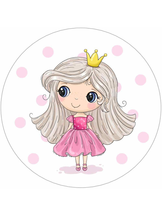 Obrázek na jedlém papíře - Malá princezna