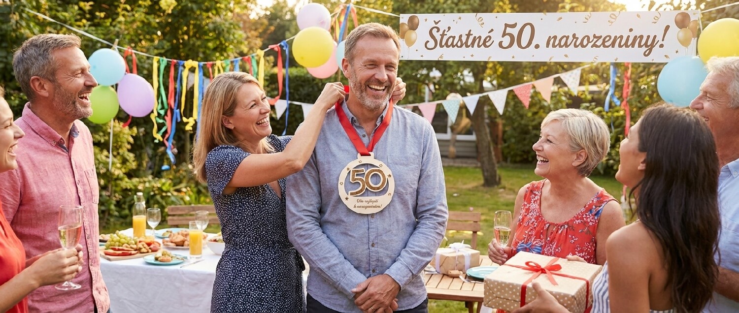 50. narozeniny - oslava