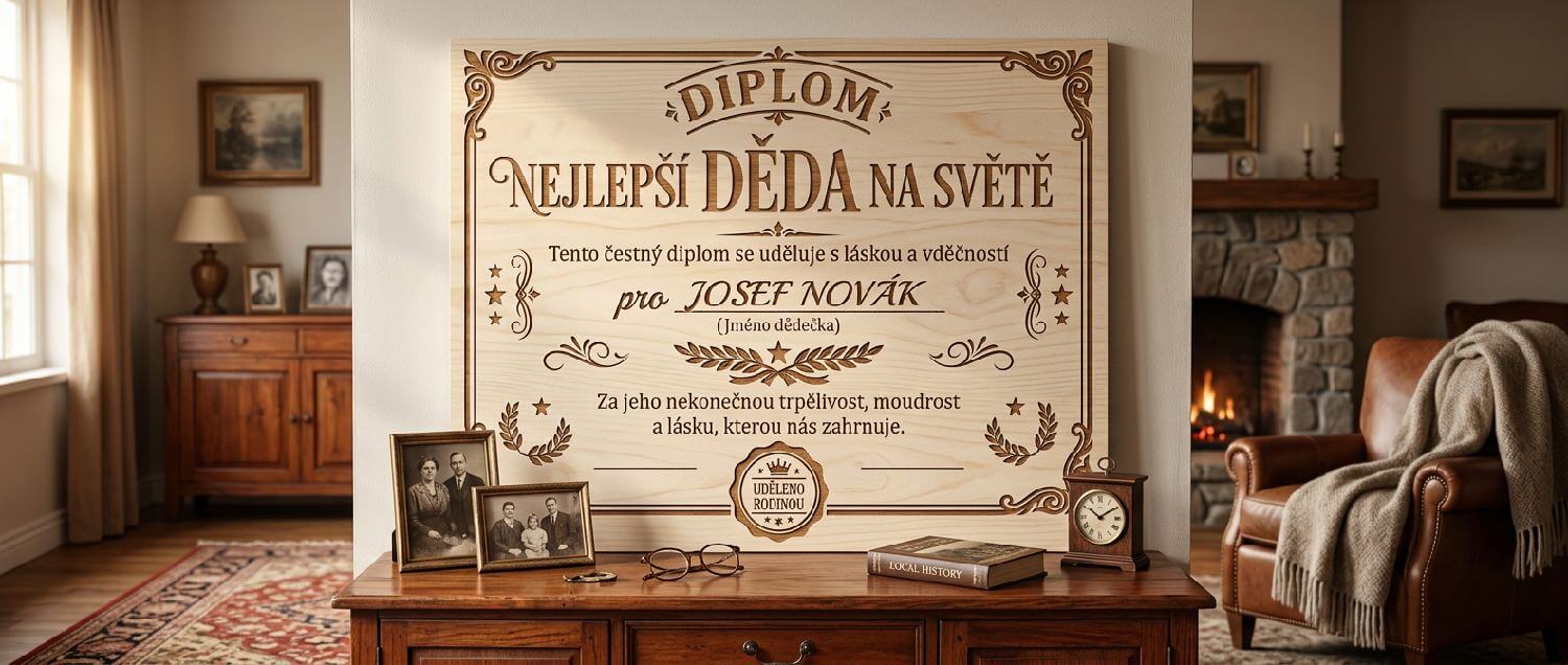 Nejlepší děda na světě - interiér