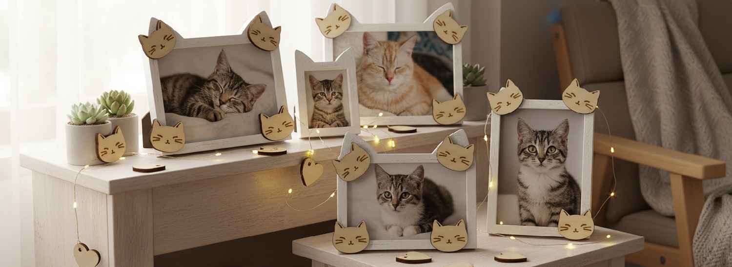 Kočičí hlava dekorace