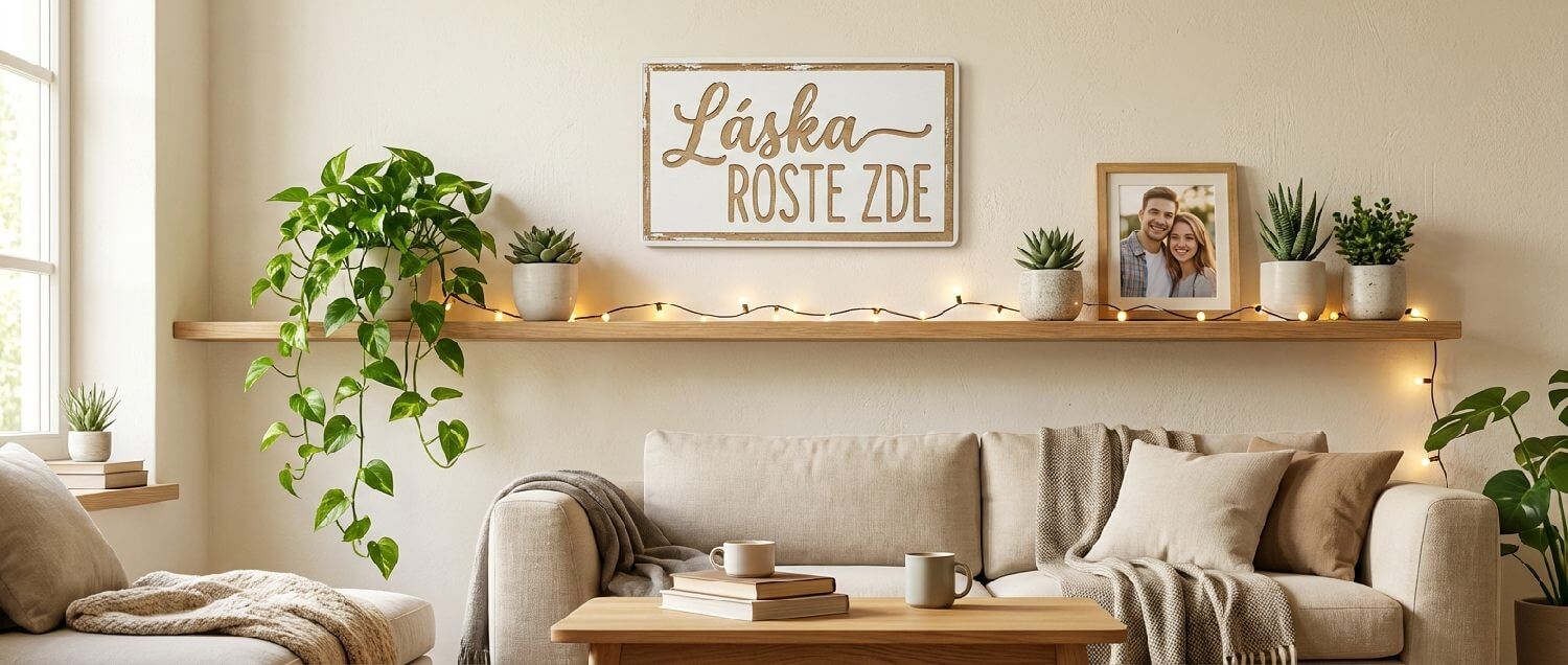 Láska roste - interiér