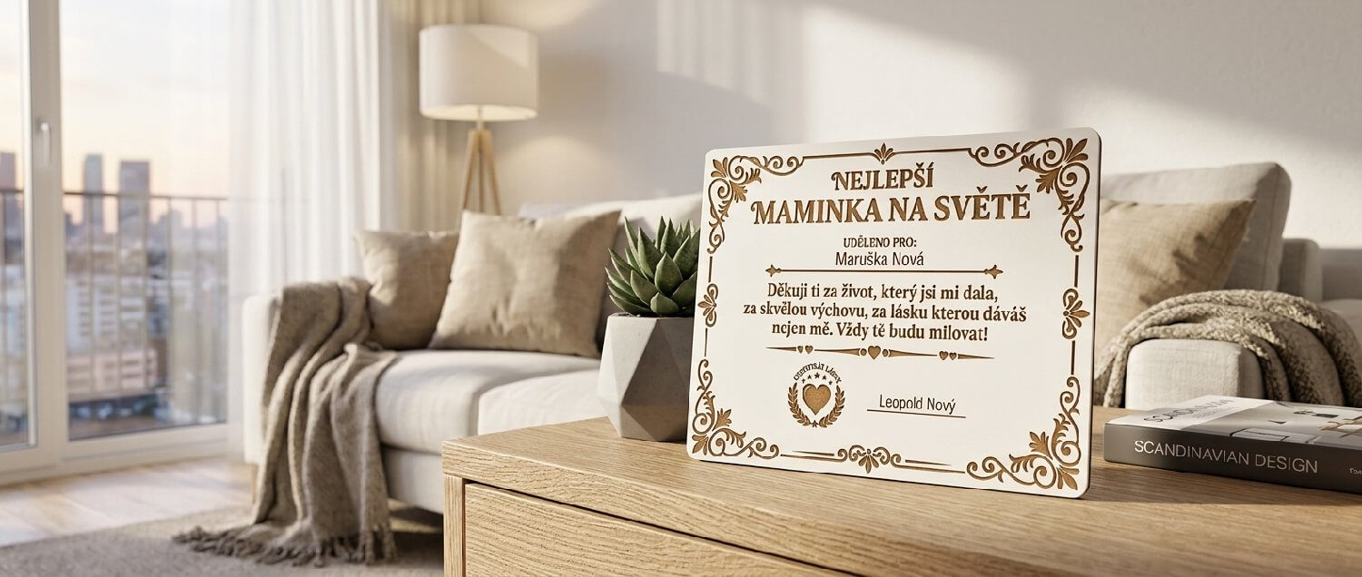 Nejlepší maminka - interiér