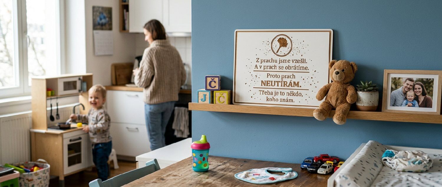 Prach neutírám v interiéru.