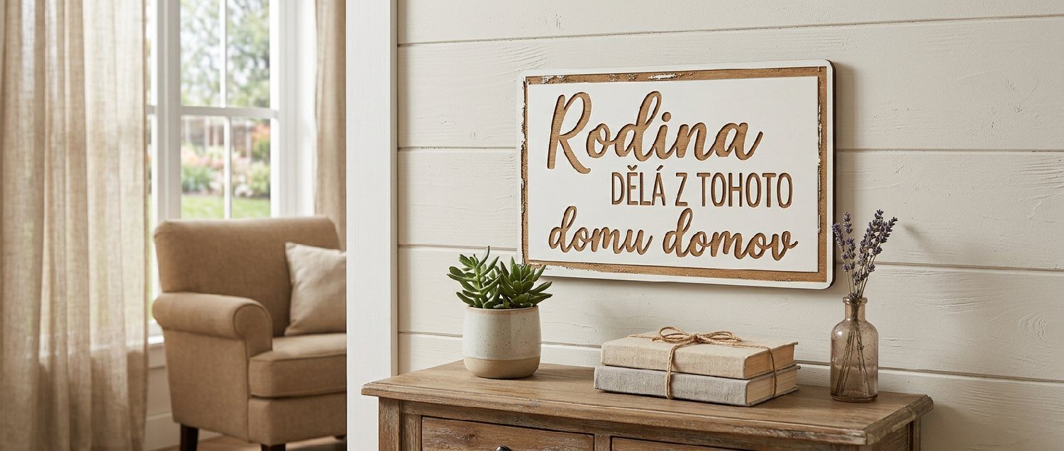 Rodina dělá - interiér