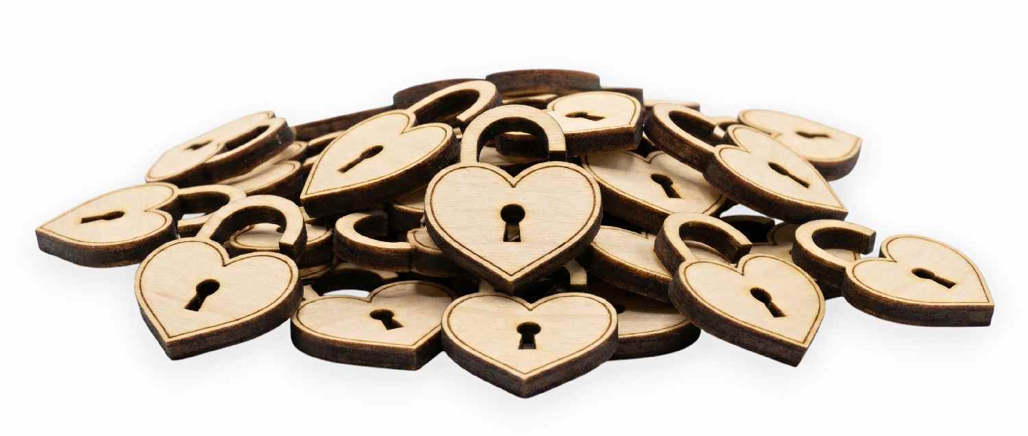 Zámečky srdíčko - hromada