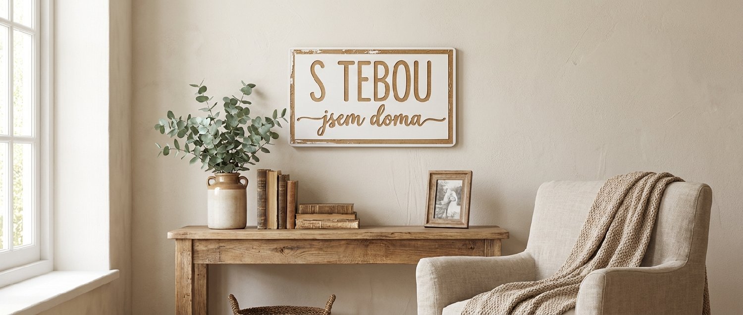 S tebou jsem doma - interiér