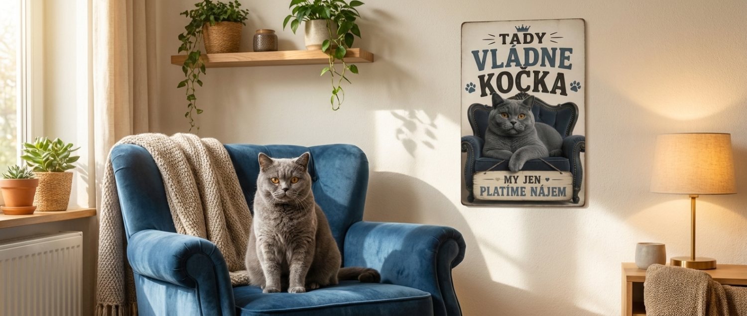 Tady vládne kočka...