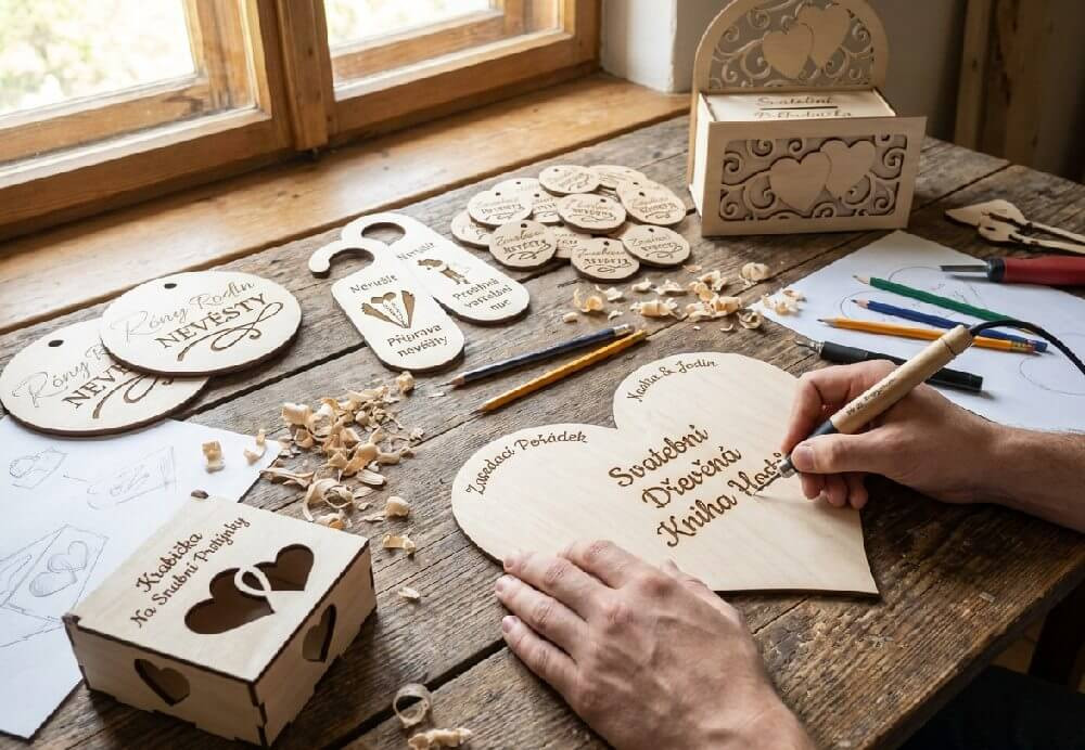 Vyrábíme svatební dekorace